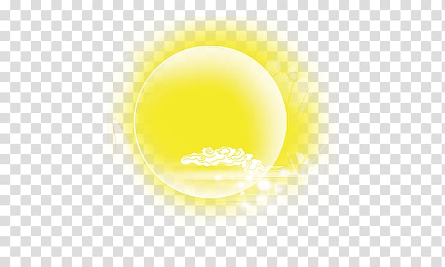 Yellow Circle , moon transparent background PNG clipart
