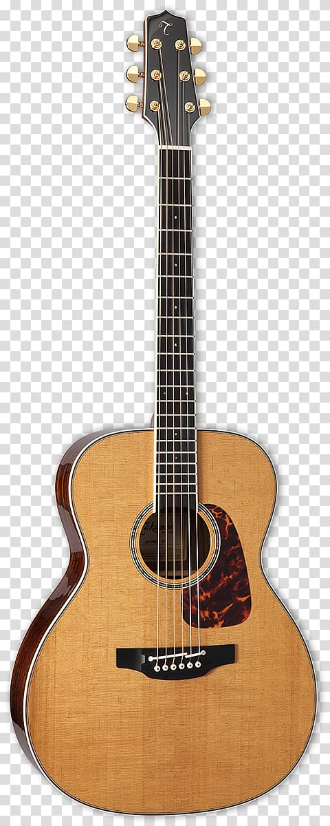 brown acoustic guitar, Acoustic-electric guitar Takamine guitars Acoustic guitar Dreadnought, Acoustic Guitar transparent background PNG clipart