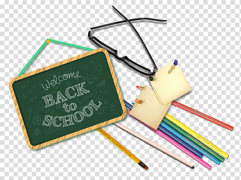 Learning School, Free school supplies pull material transparent background PNG clipart