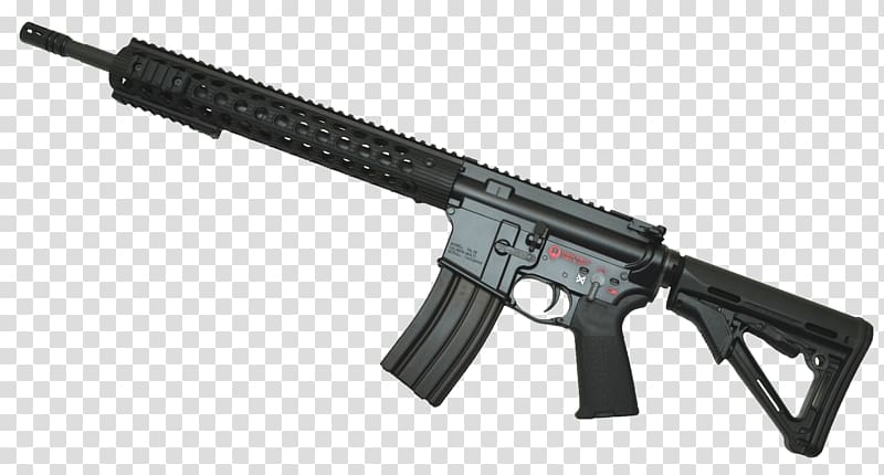 Daniel Defense ArmaLite AR-15 AR-15 style rifle M4 carbine M16 rifle, arm transparent background PNG clipart
