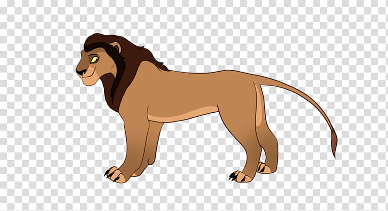 Cat Lion Mammal Dog Carnivora, male lion transparent background PNG clipart