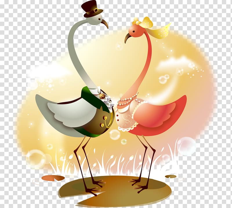 Cartoon Drawing , swan transparent background PNG clipart