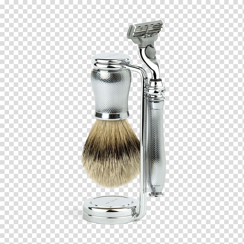 Shave brush Safety razor Shaving Gillette Mach3, gillette razor transparent background PNG clipart