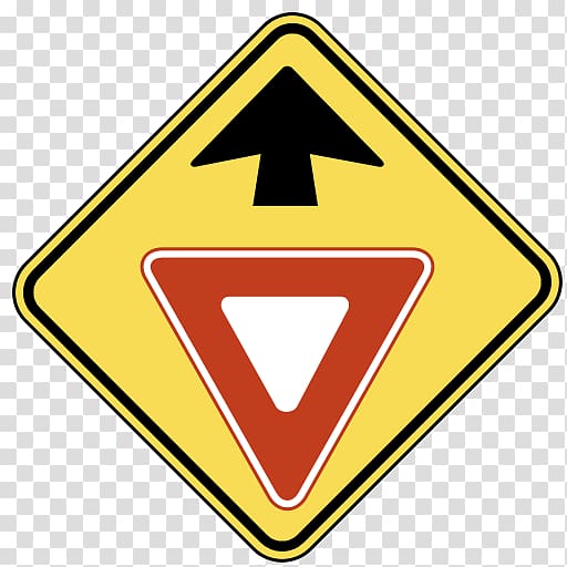 Yield sign Traffic sign Stop sign Warning sign Pedestrian crossing, road transparent background PNG clipart