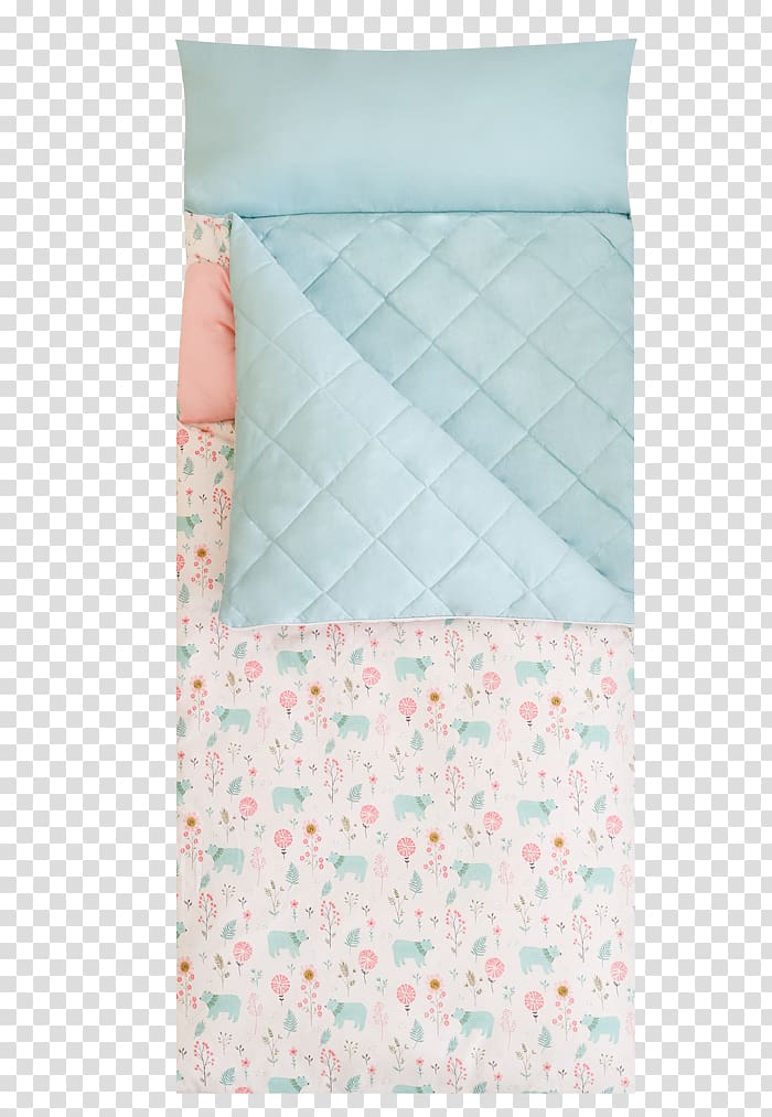 Bed Sheets Duvet Covers Pink M Turquoise, Jumping Rabbit transparent background PNG clipart