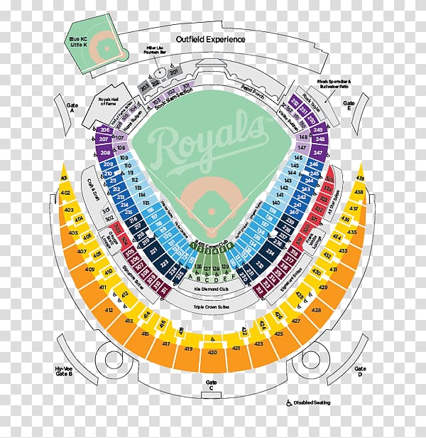 Kauffman Stadium Kansas City Royals Kauffman Center for the Performing Arts Yankee Stadium Dodger Stadium, map transparent background PNG clipart