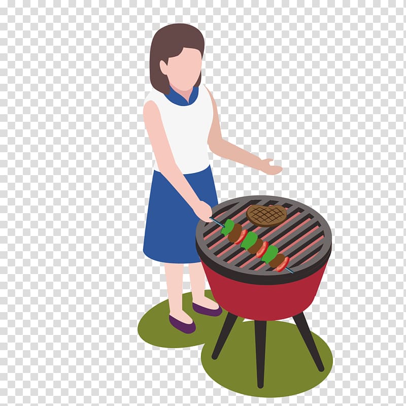 Barbecue Illustration, pattern material Suburban barbecue picnic transparent background PNG clipart