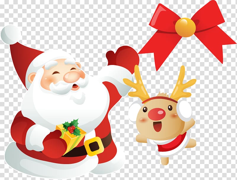 Santa Claus Deer Christmas, Santa Claus Christmas deer material ...