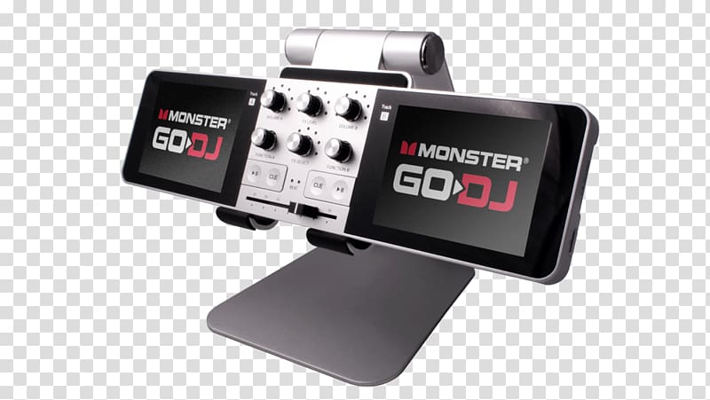 Disc jockey Monster Go-DJ Sound Music Microphone, dj stand transparent background PNG clipart