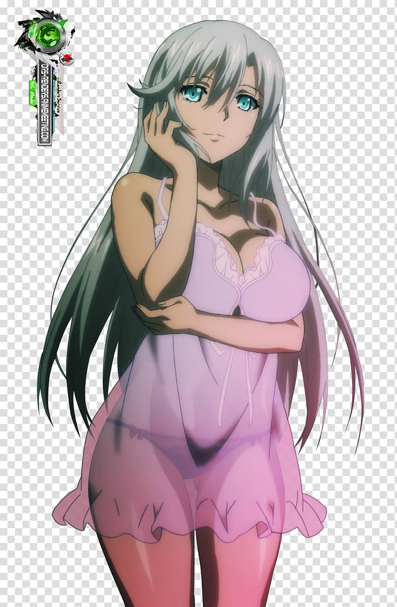 Black hair Hime cut Long hair Anime, hair transparent background PNG clipart