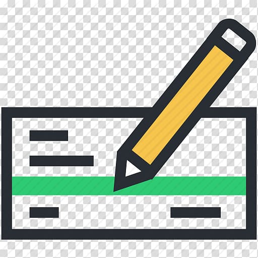Scalable Graphics Computer Icons, Cheque Signing transparent background PNG clipart