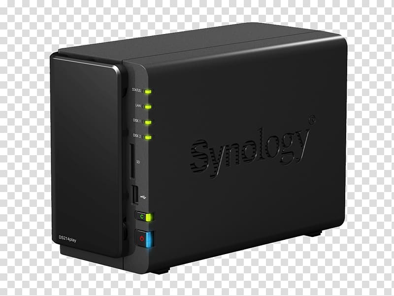 Synology DiskStation DS216+ Network Storage Systems Synology Inc. Synology Disk Station DS216+ II, others transparent background PNG clipart