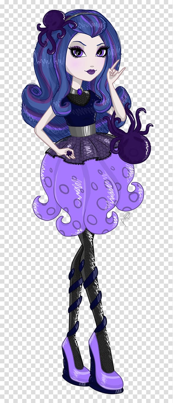 The Little Mermaid Ursula Sea witch Ever After High Witchcraft, Ever after high legacy day transparent background PNG clipart