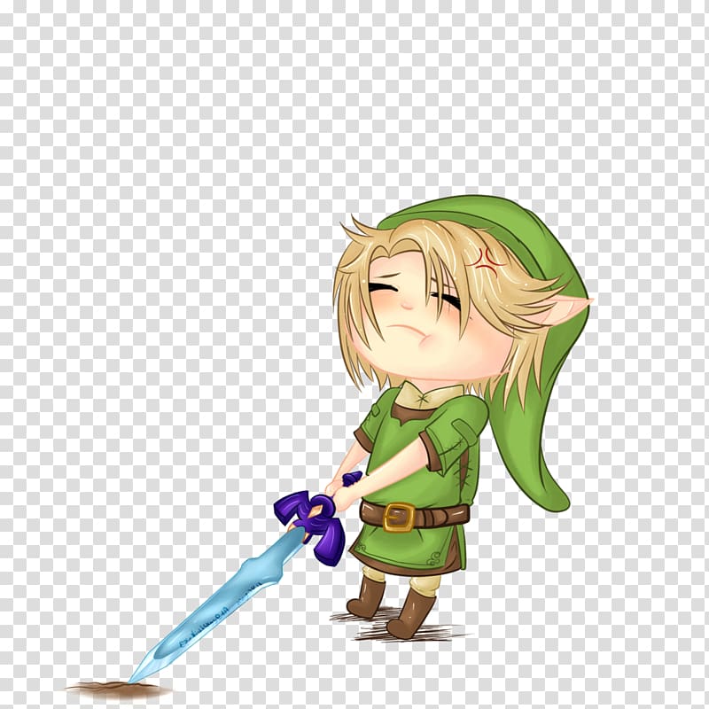 The Legend of Zelda: Skyward Sword Fairy Cartoon, watercolor sword transparent background PNG clipart
