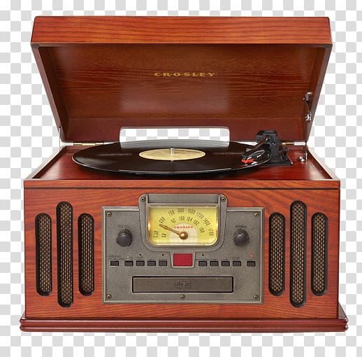 Phonograph record Crosley Compact Cassette Cassette deck, record player transparent background PNG clipart
