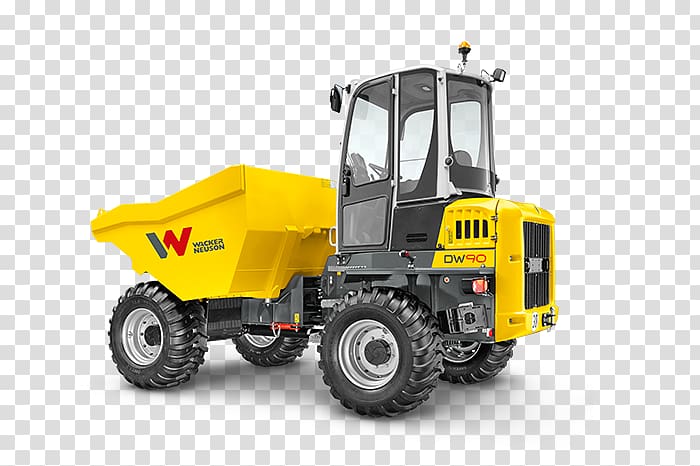 Wacker Neuson Dumper Architectural engineering Heavy Machinery Four-wheel drive, Hydraulic Drive System transparent background PNG clipart