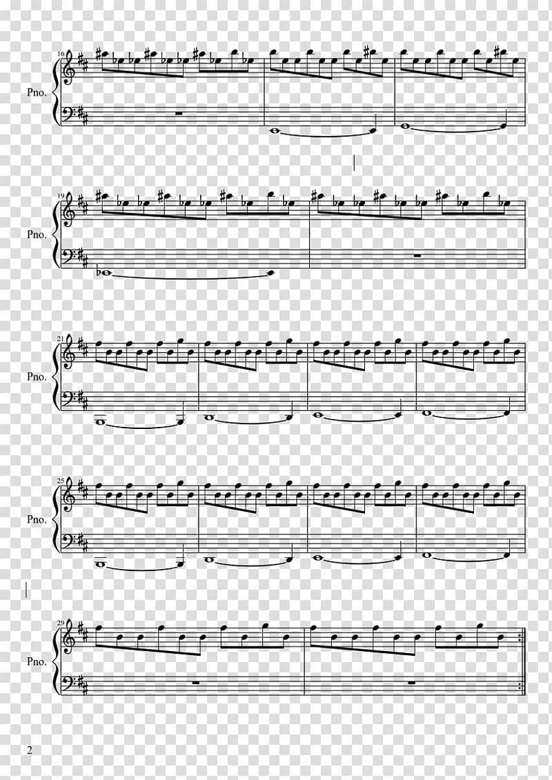 Michael Myers Sheet Music Piano Violin, sheet music transparent background PNG clipart