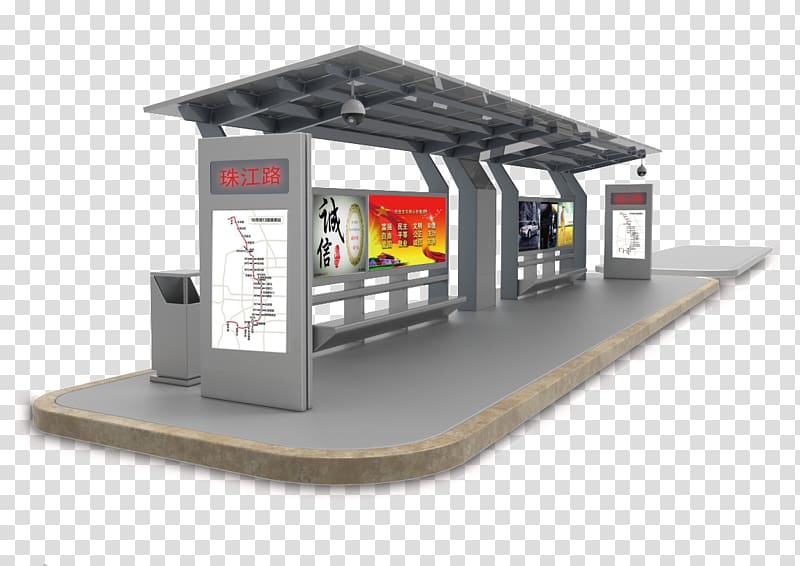 Bus Interchange Bus stop Train station Public transport, cities large billboards transparent background PNG clipart