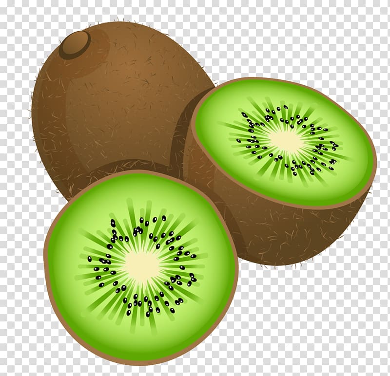 Kiwifruit , cartoon kiwi transparent background PNG clipart