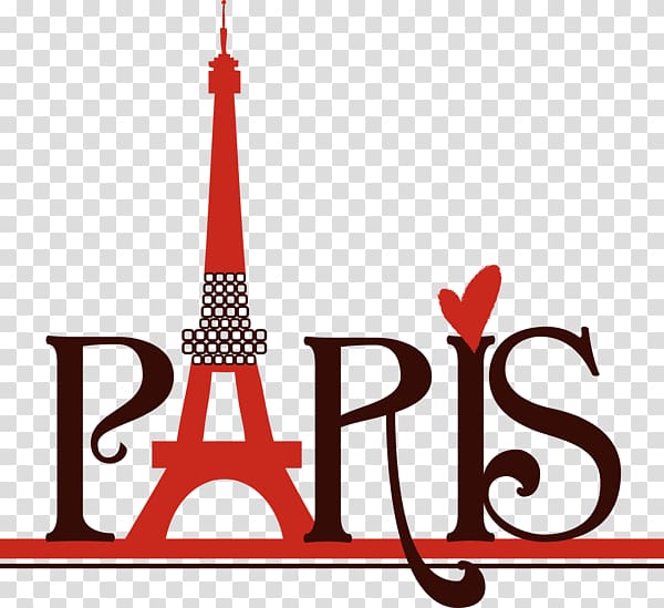 Paris text, Eiffel Tower , Paris transparent background PNG clipart