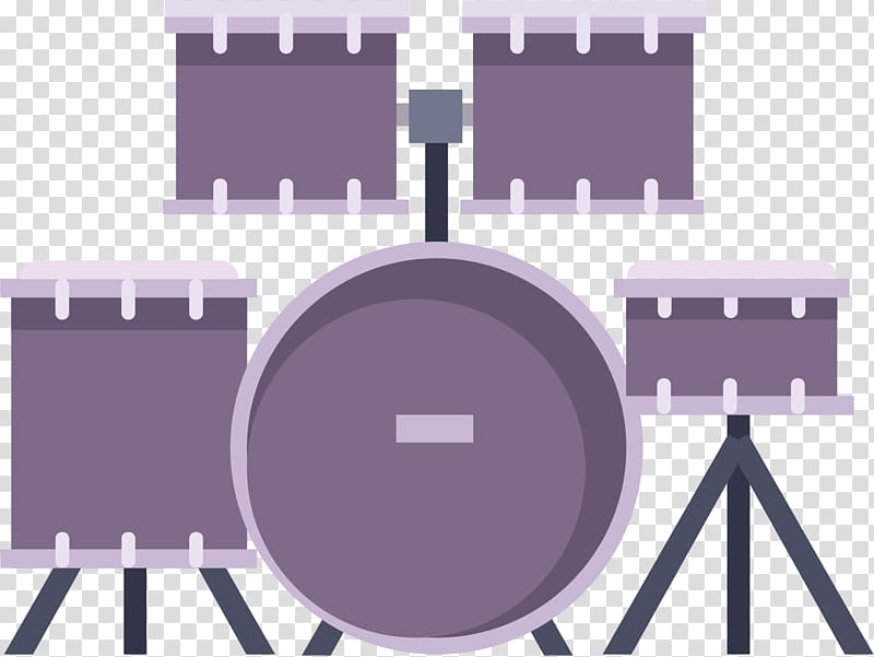 Musical instrument Drums Euclidean , Purple shelf drum transparent background PNG clipart
