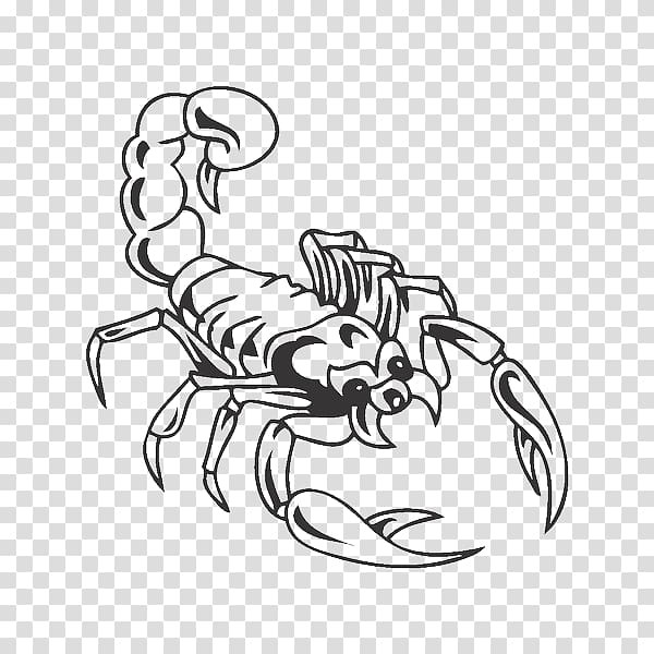 Scorpion Tattoo graphics Illustration, Scorpion transparent background PNG clipart