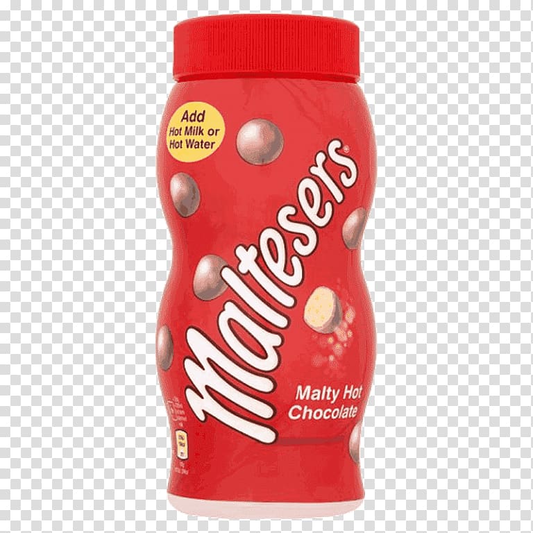 Maltesers Hot Chocolate 180g Maltesers Malty Instant Hot Chocolate Maltesers Malty Hot Chocolate (175g), Pack of 2 Fizzy Drinks, drink transparent background PNG clipart