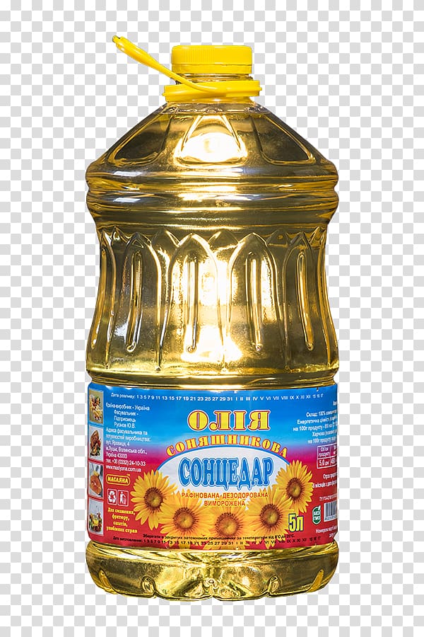 Soybean oil Sunflower oil Refining Bottle, sunflower oil transparent background PNG clipart