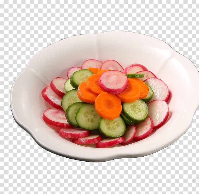 Vegetarian cuisine Milk Radish Melon Food, Radish mixed with milk melon transparent background PNG clipart