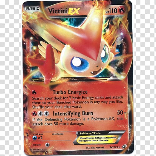 Pokemon Black & White Pokémon X and Y Pokémon Trading Card Game Victini, yugioh cards transparent background PNG clipart