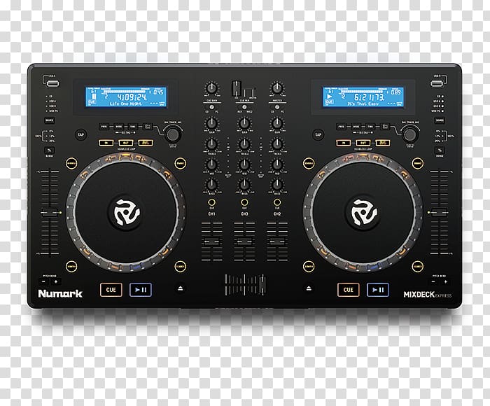 Numark Mixdeck Express DJ controller Audio Mixers Disc jockey, others transparent background PNG clipart