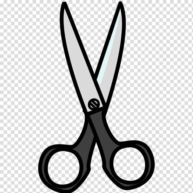 Scissors Drawing Cartoon , Art Scissors transparent background PNG clipart