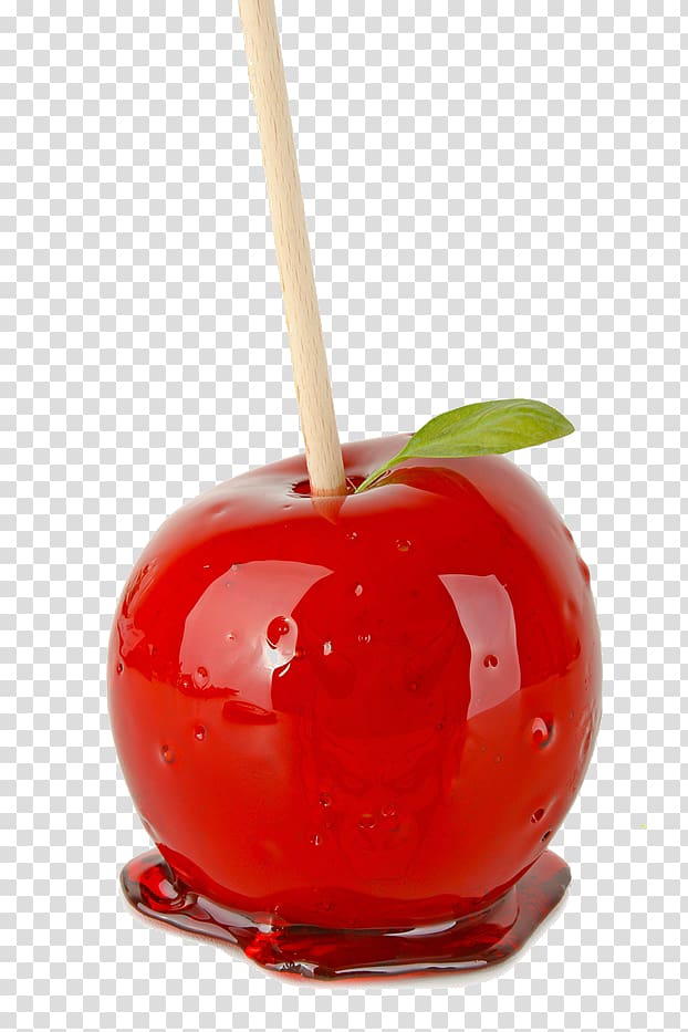 Candy apple Caramel apple Taffy Flavor, candy transparent background PNG clipart