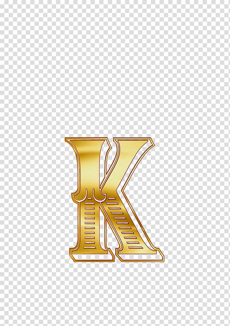 gold letter K , Cyrillic Small Letter K transparent background PNG clipart