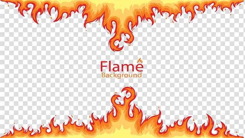 flame background with text overlay, Flame Combustion Fire Euclidean , Burning flame borders transparent background PNG clipart