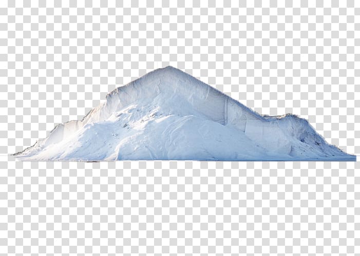 Iceberg Ice field, Salt rivers and mountains of ice transparent background PNG clipart