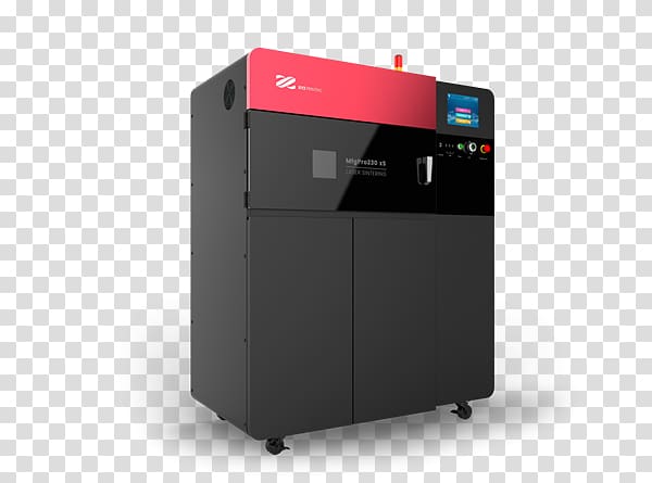 Selective laser sintering 3D printing Industry Machine, printer transparent background PNG clipart