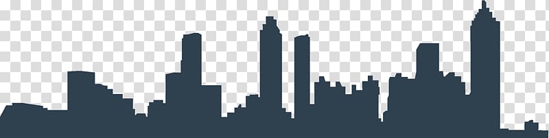 city illustration, Atlanta Skyline Silhouette Drawing, skyline transparent background PNG clipart