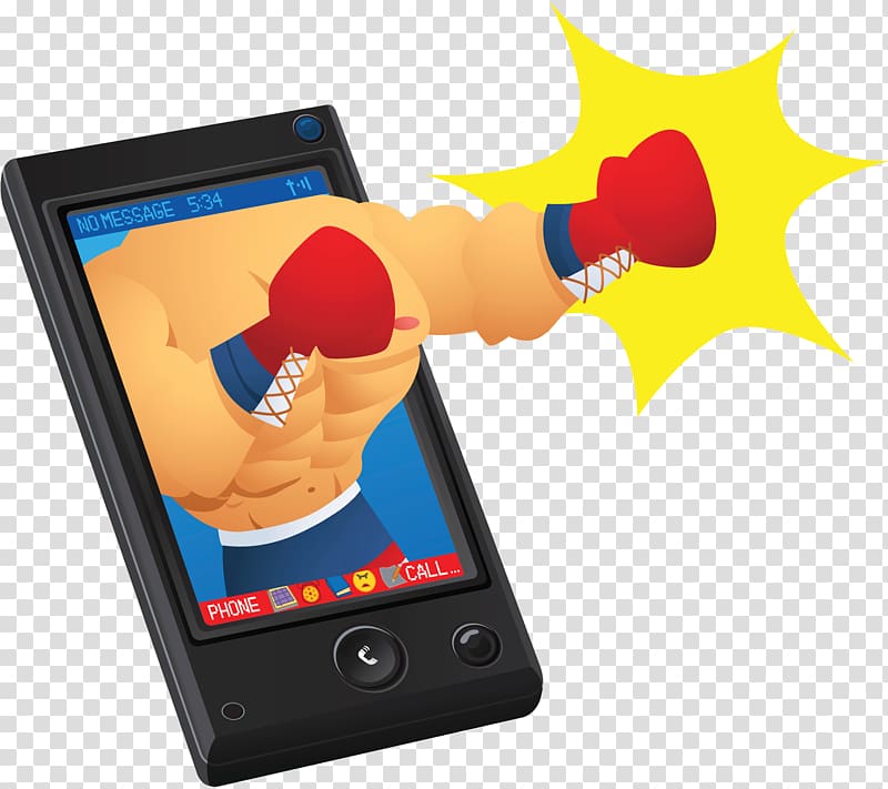 Smartphone Boxing Mobile phone Muay Thai, Boxing smartphone transparent background PNG clipart