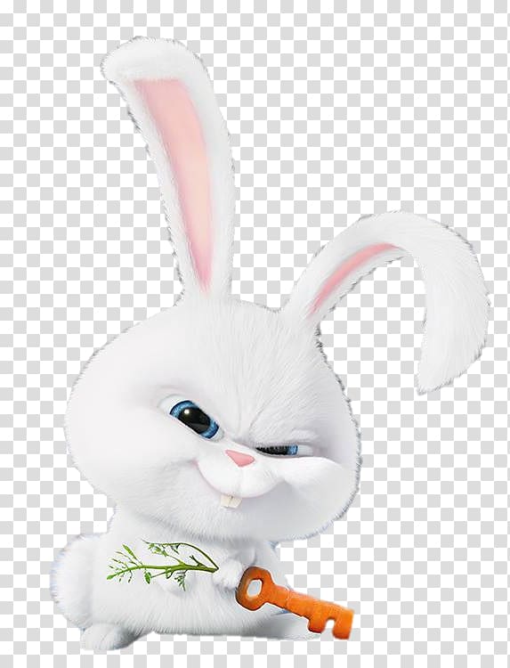 Easter Bunny Snowball Domestic rabbit Pet, watercolor rabbit transparent background PNG clipart