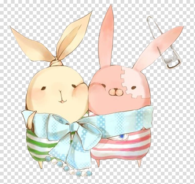 Kirenenko Animation Anime Kavaii, Cute rabbit free transparent background PNG clipart