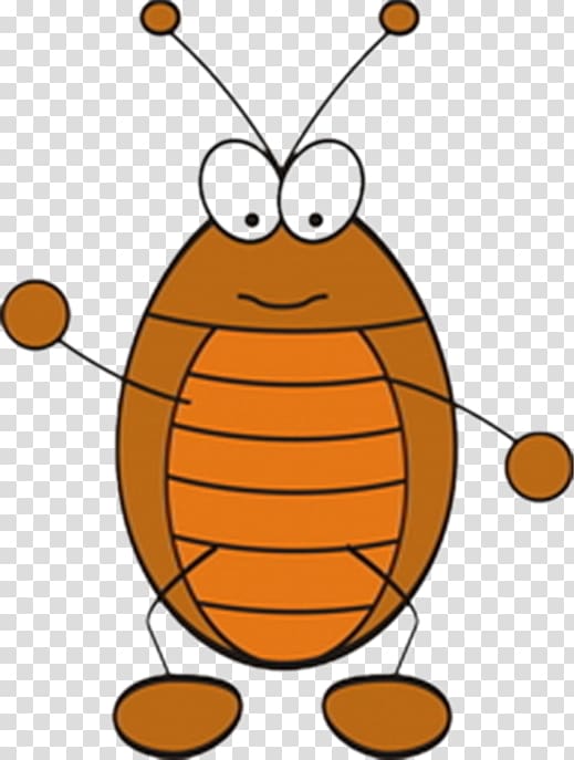 Cockroach Mosquito u5c0fu5f37, Brown cartoon cockroach transparent background PNG clipart