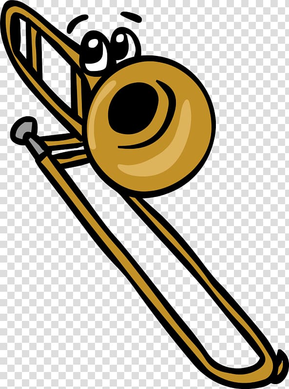 Trombone Concerto Cartoon Musical Instruments , trombone transparent background PNG clipart