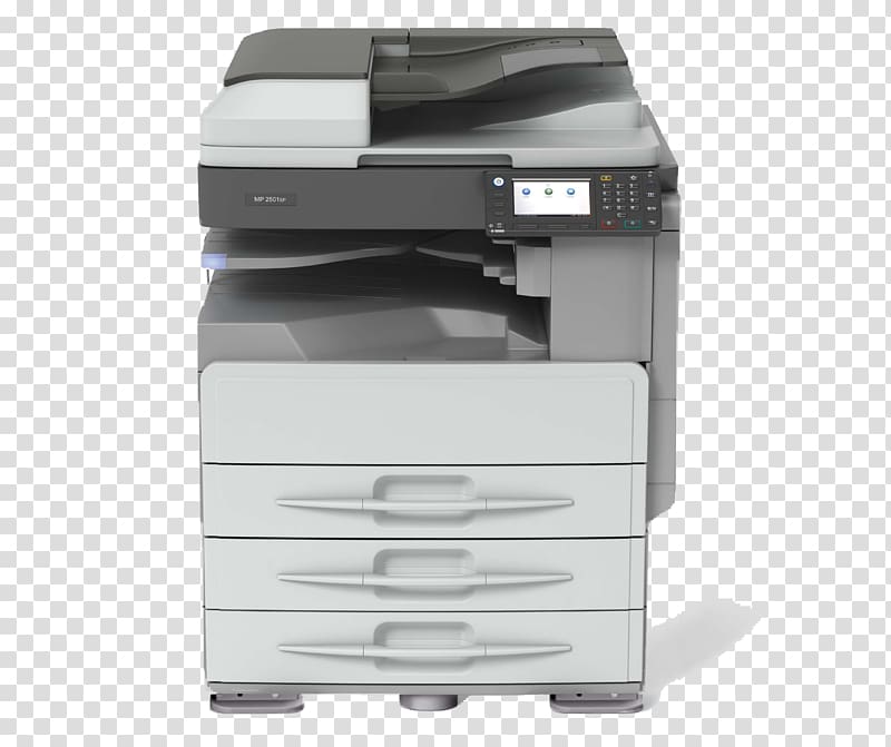 Ricoh Multi-function printer copier India, printer transparent background PNG clipart