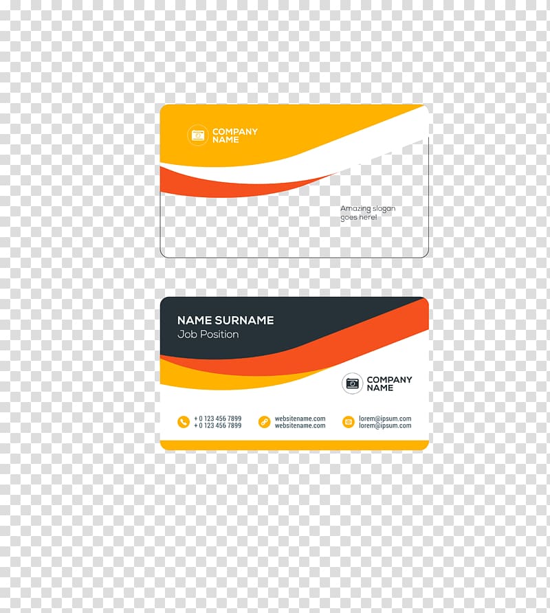 yellow, white, and red business card illustration, Business Cards Visiting card Euclidean Geometry, Business cards transparent background PNG clipart