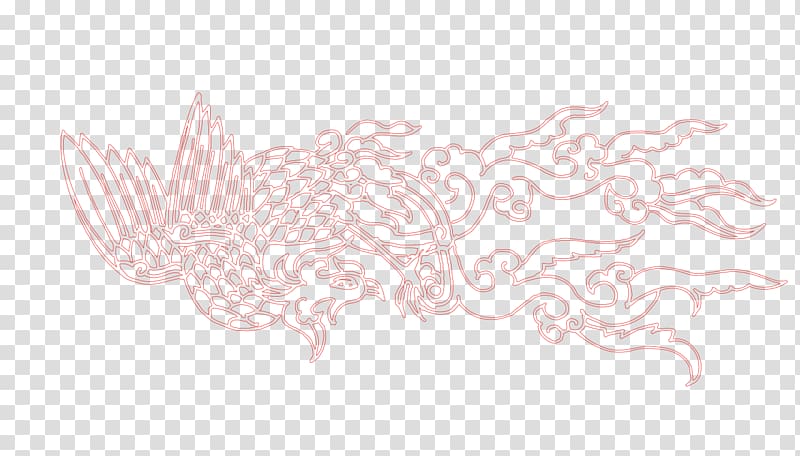 Angle Pattern, Red Phoenix transparent background PNG clipart