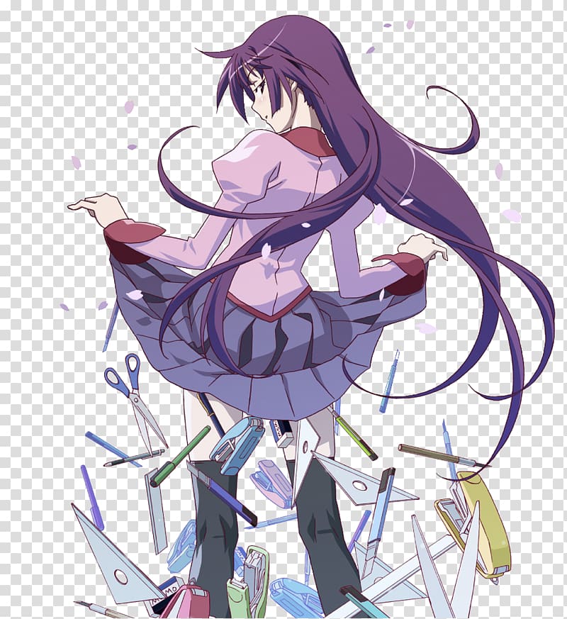 Monogatari Series Anime Welcome to the N.H.K. Poster Art, Anime transparent background PNG clipart