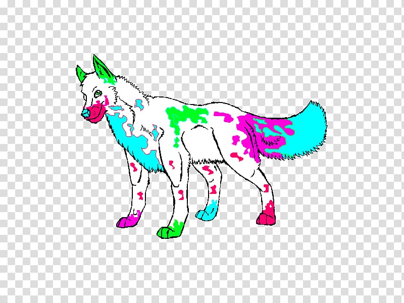 Canidae Illustration Dog Pack animal, painted wolf transparent background PNG clipart