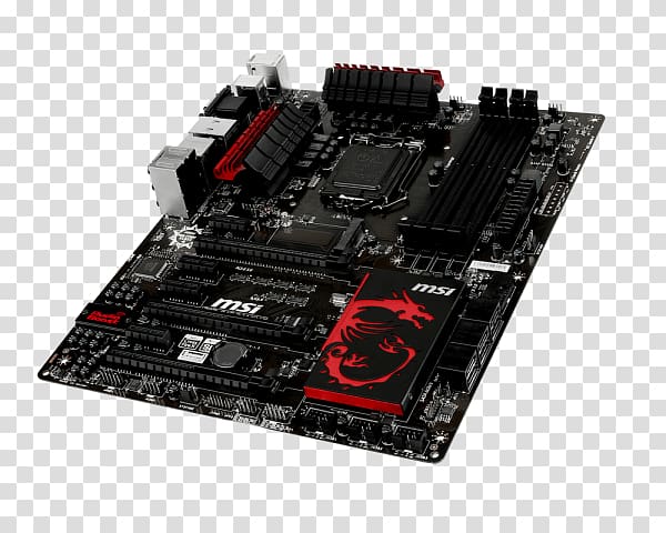 Socket AM4 MSI X470G X470 Gaming Motherboard MSI B450 GAMING PLUS Ryzen, transparent background PNG clipart