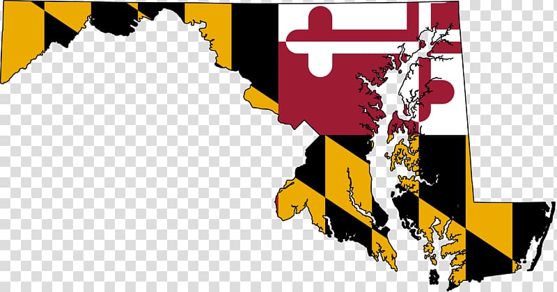 Flag of Maryland State flag , Maryland transparent background PNG clipart